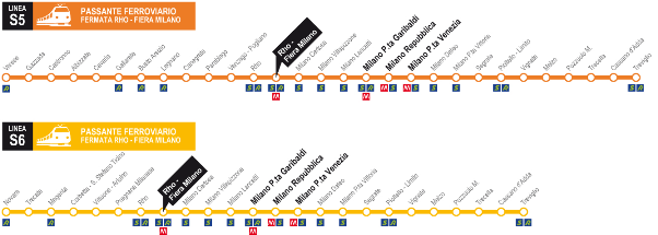 Linee S5 e S6 per RHO Fiera Milano